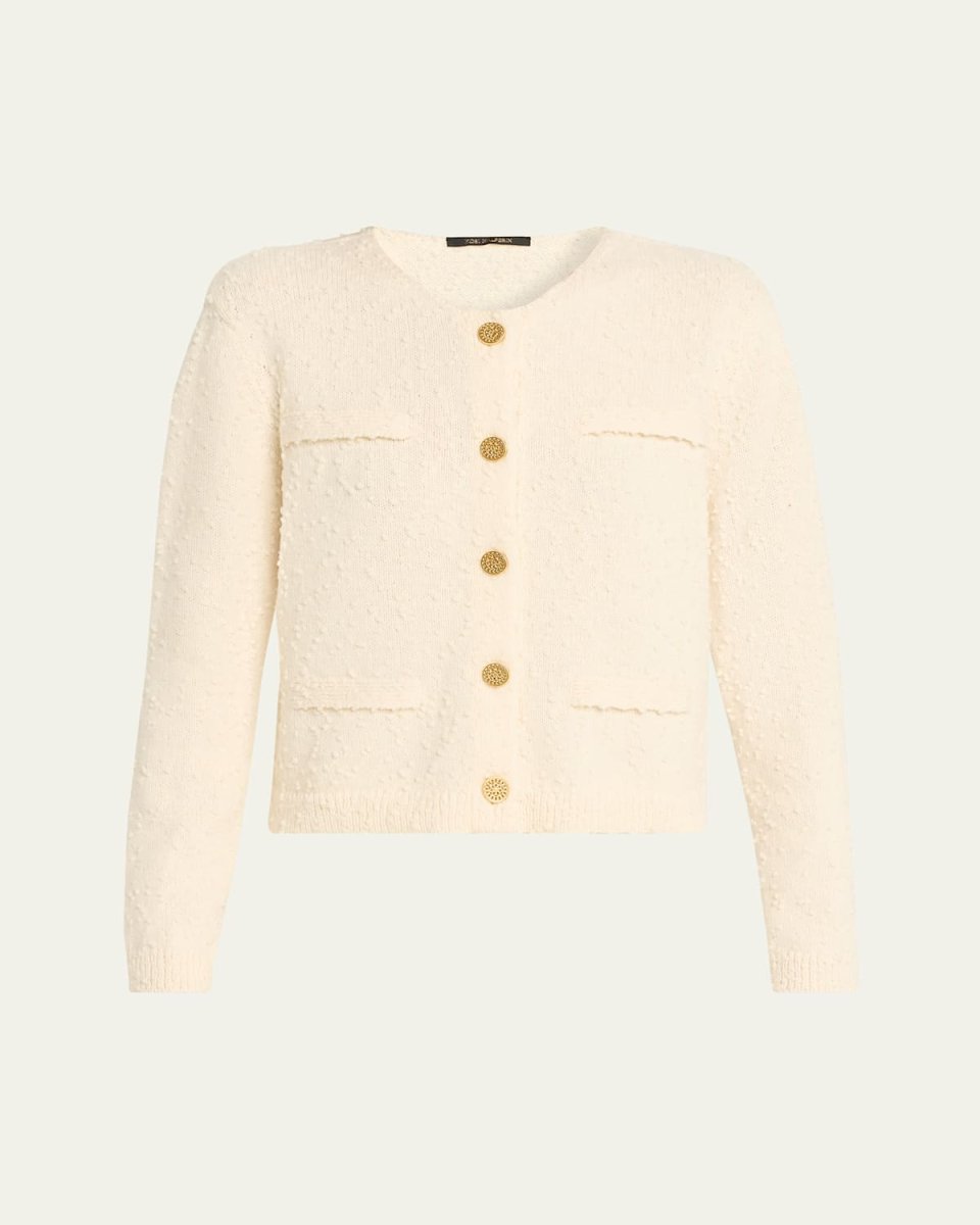 Richie Dotted Wool Knit Sweater